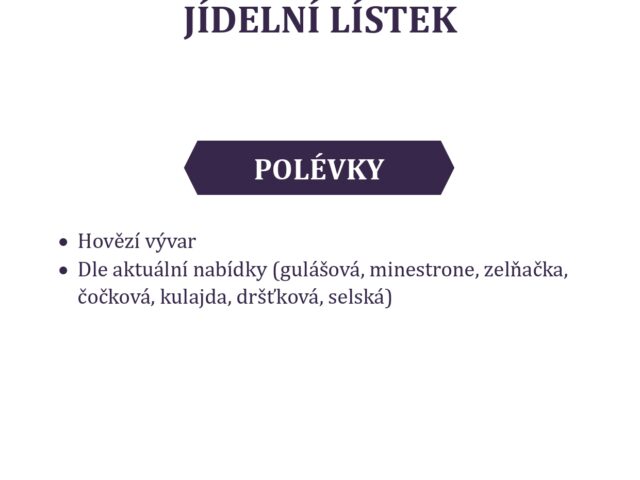 Jídelní lístek 0001